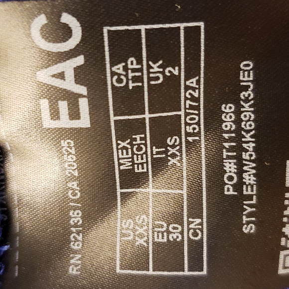 GUESS Periwinkle Blue Asymmetrical Keyhole Back gown XXS - Picture 8 of 9